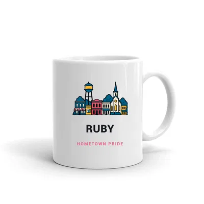 Ruby Hometown Main Street mug preview