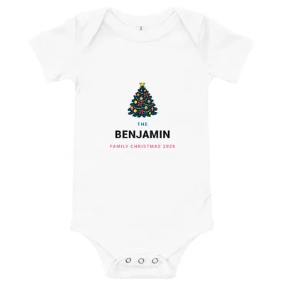 The Benjamin Family Christmas onesie preview
