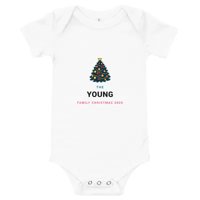 The Young Family Christmas onesie preview