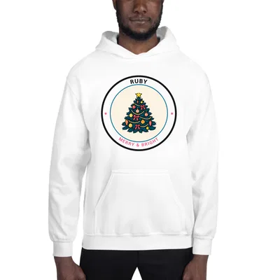 Ruby Merry & Bright hoodie preview