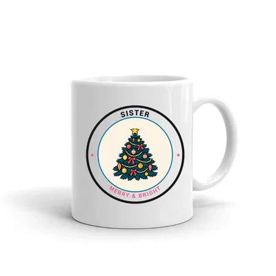 Sister Merry & Bright mug preview