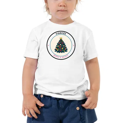 Fiancée Merry & Bright kids tee preview