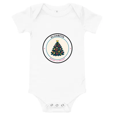 Elizabeth Merry & Bright onesie preview