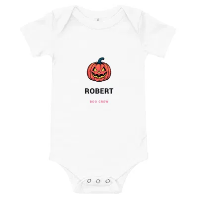 Robert Boo Crew onesie preview