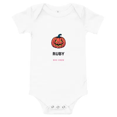 Ruby Boo Crew onesie preview