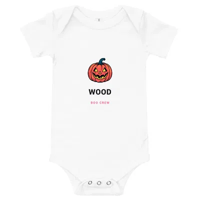 Wood Boo Crew onesie preview