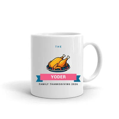 Yoder Family Thanksgiving mug preview