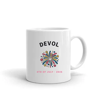 Devol Fourth of July mug preview