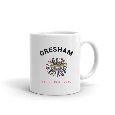 Gresham Fourth of July mug preview