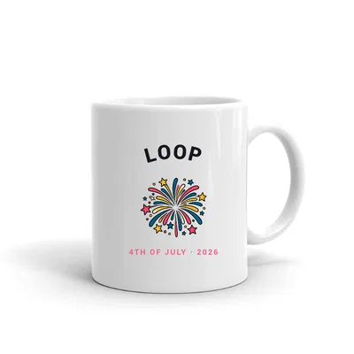 Loop Fourth of July mug preview