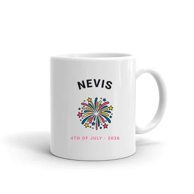 Nevis Fourth of July mug preview