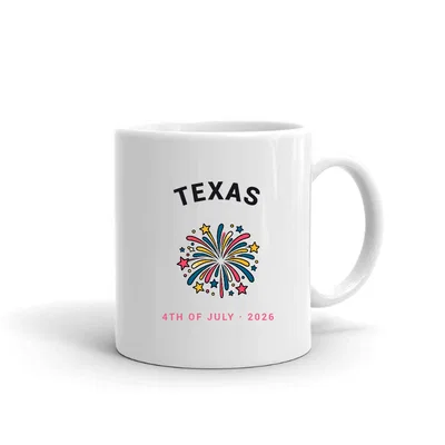 Texas Fourth of July mug preview