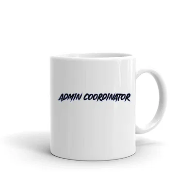 Admin Coordinator Slasher Style mug preview