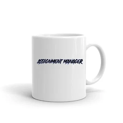 Assignment Manager Slasher Style mug preview