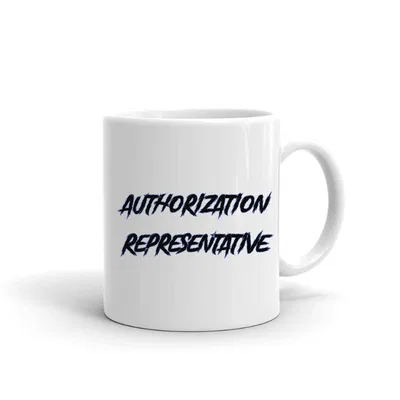 Authorization Representative Slasher Style mug preview