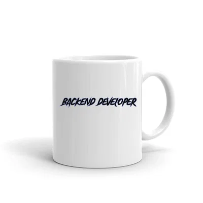 Backend Developer Slasher Style mug preview