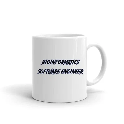 Bioinformatics Software Engineer Slasher Style mug preview