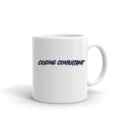 Coding Consultant Slasher Style mug preview