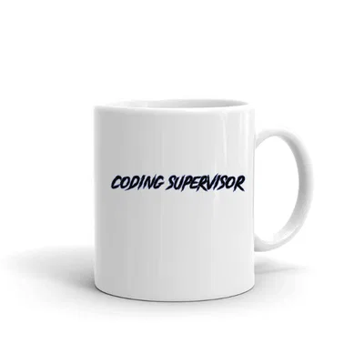 Coding Supervisor Slasher Style mug preview
