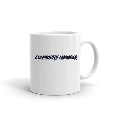 Commodity Manager Slasher Style mug preview