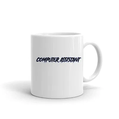Computer Assistant Slasher Style mug preview