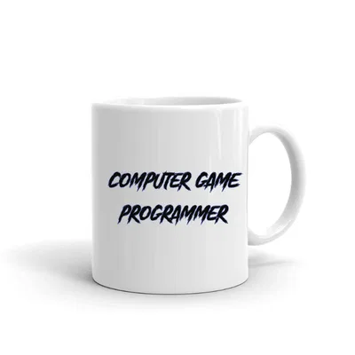 Computer Game Programmer Slasher Style mug preview