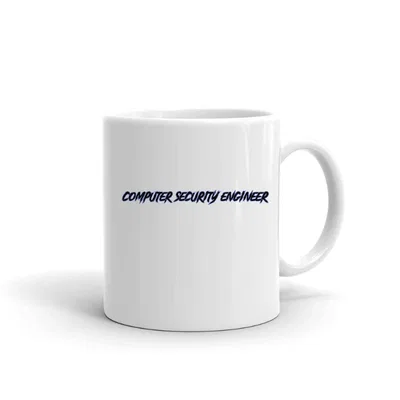 Computer Security Engineer Slasher Style mug preview