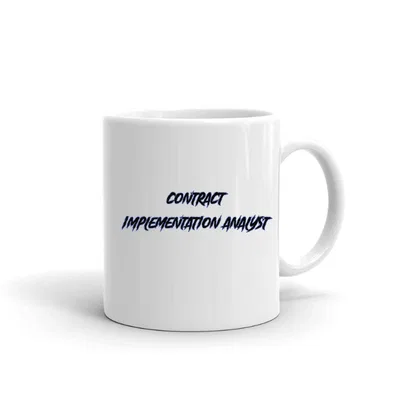 Contract Implementation Analyst Slasher Style mug preview
