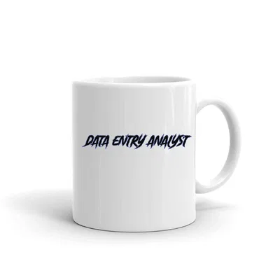 Data Entry Analyst Slasher Style mug preview