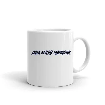Data Entry Manager Slasher Style mug preview