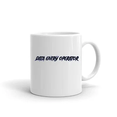 Data Entry Operator Slasher Style mug preview