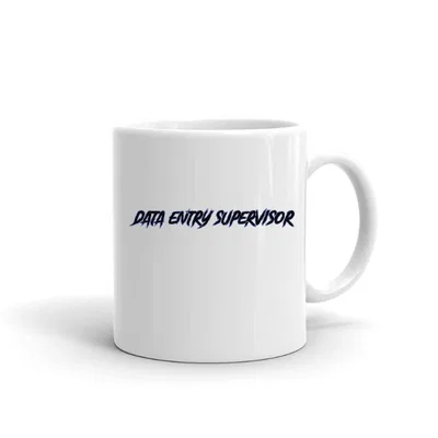 Data Entry Supervisor Slasher Style mug preview