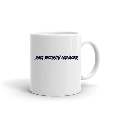 Data Security Manager Slasher Style mug preview