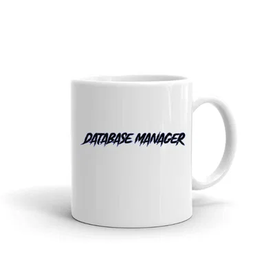 Database Manager Slasher Style mug preview