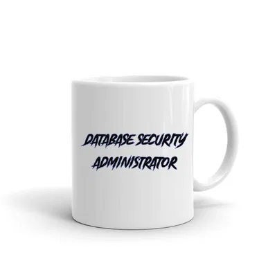 Database Security Administrator Slasher Style mug preview
