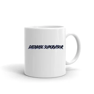 Database Supervisor Slasher Style mug preview