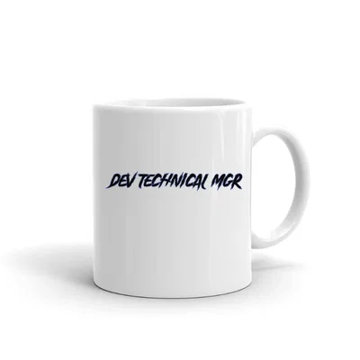 Dev Technical Mgr Slasher Style mug preview