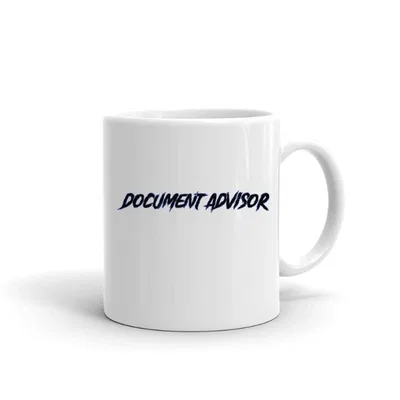 Document Advisor Slasher Style mug preview