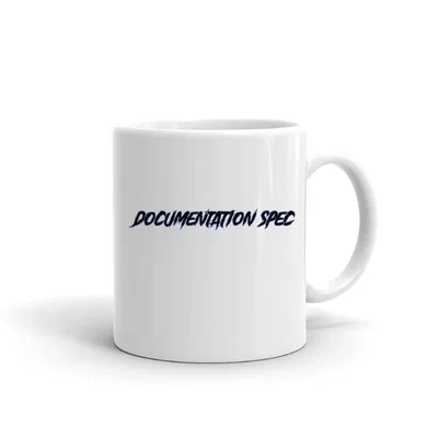 Documentation Spec Slasher Style mug preview