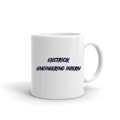 Electrical Engineering Intern Slasher Style mug preview