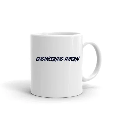 Engineering Intern Slasher Style mug preview