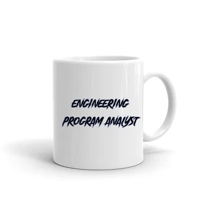 Engineering Program Analyst Slasher Style mug preview