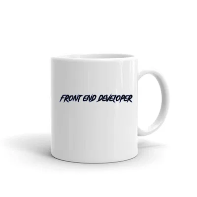 Front End Developer Slasher Style mug preview