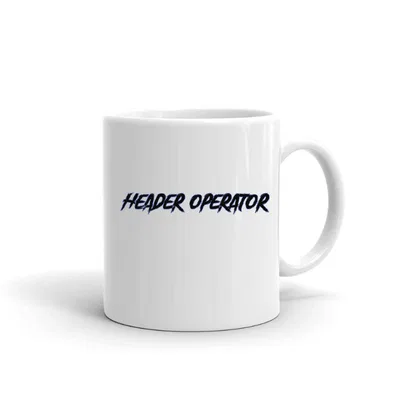 Header Operator Slasher Style mug preview