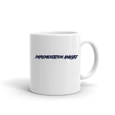 Implementation Analyst Slasher Style mug preview