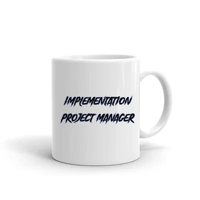 Implementation Project Manager Slasher Style mug preview