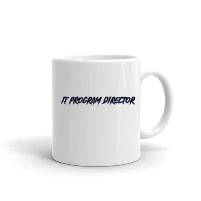 It Program Director Slasher Style mug preview
