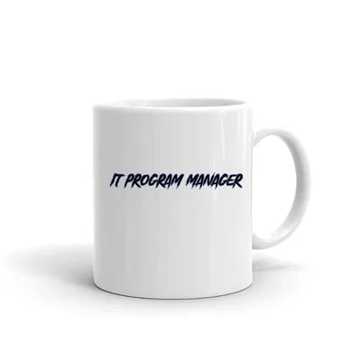 It Program Manager Slasher Style mug preview