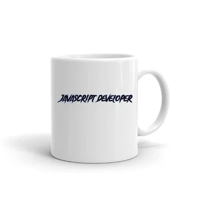 Javascript Developer Slasher Style mug preview