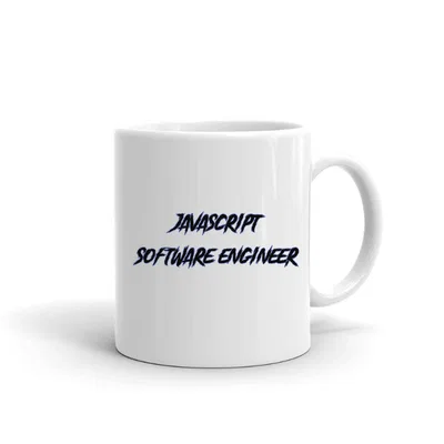 Javascript Software Engineer Slasher Style mug preview